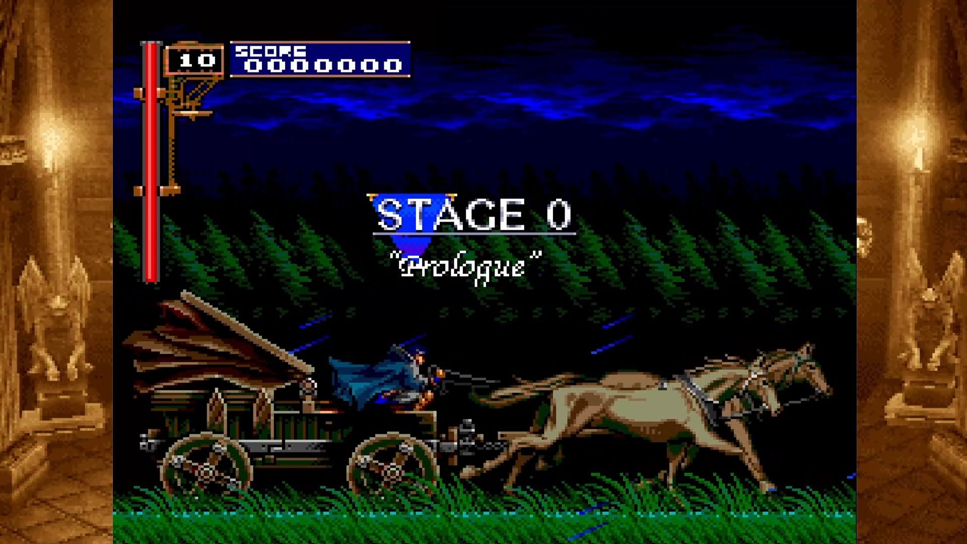 Castlevania Rondo of Blood - геймплей игры на PlayStation Portable